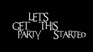 Let’s get this started